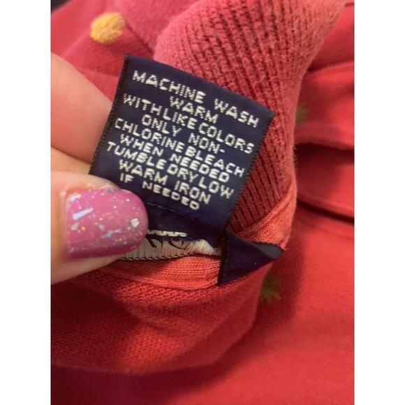 Brooks Brothers 346 Pineapple Short Sleeve Polo Shirt size XL - Picture 4 of 8